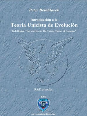 cover image of Introducción a la Teoría Unicista de Evolución